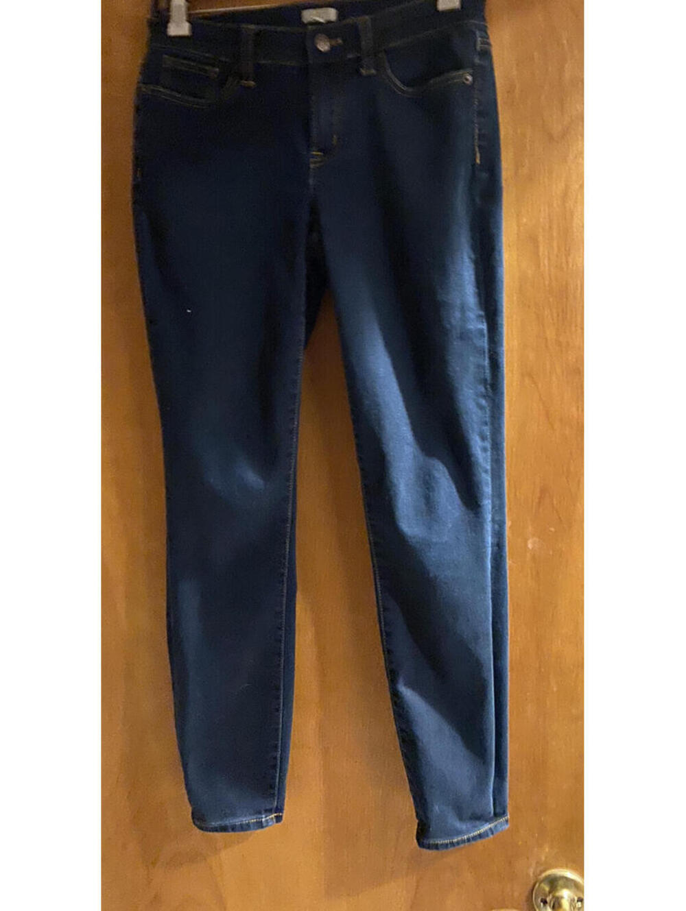 J Crew Jeans Womens Denim Skinny  26 Size Blue Dark Wash Stretch 26/35